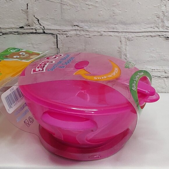 NUBY 'EASY GO SUCTION BOWL, SPOON & STORAGE TOP' - Picture 8 of 16